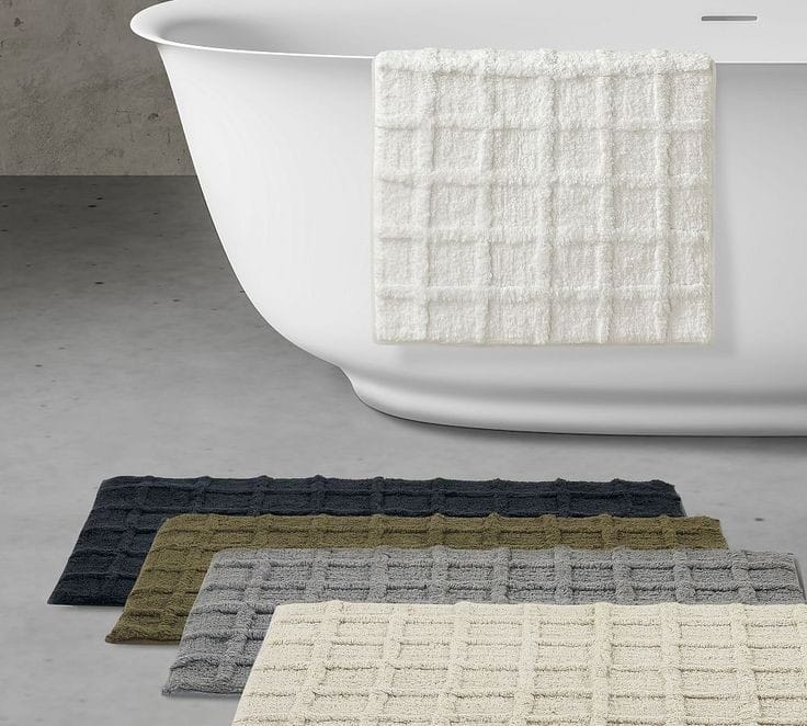 Absorbent bathmats